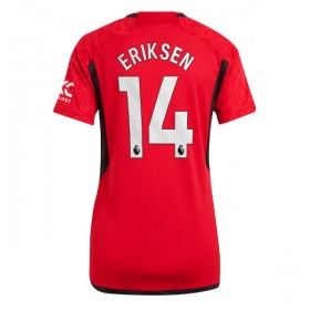 Manchester United Christian Eriksen #14 Hemmakläder Dam 2023-24 Kortärmad
